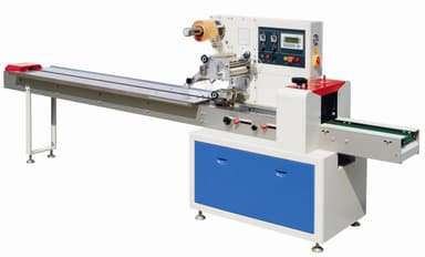 DE-450XDAN Flow Wrap machine with end seal chain